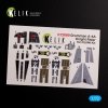 KELIK K72080 Grumman A-6A Knight Rider interior 3D decals for Fujimi kit 1/72